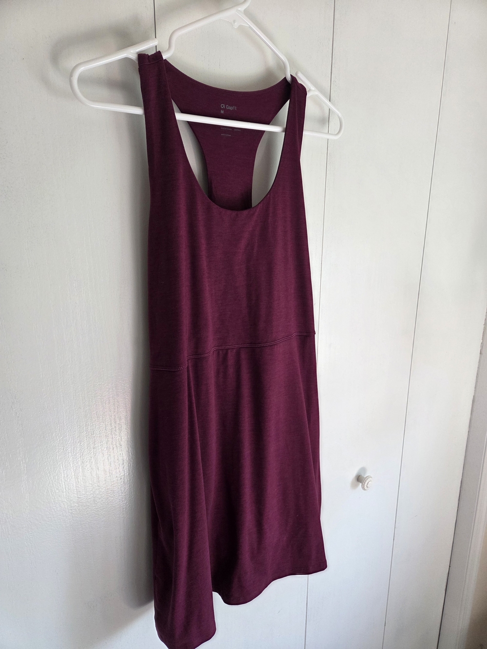 GAP Fuchsia Racerback Tank Dress - Picture 3 of 14